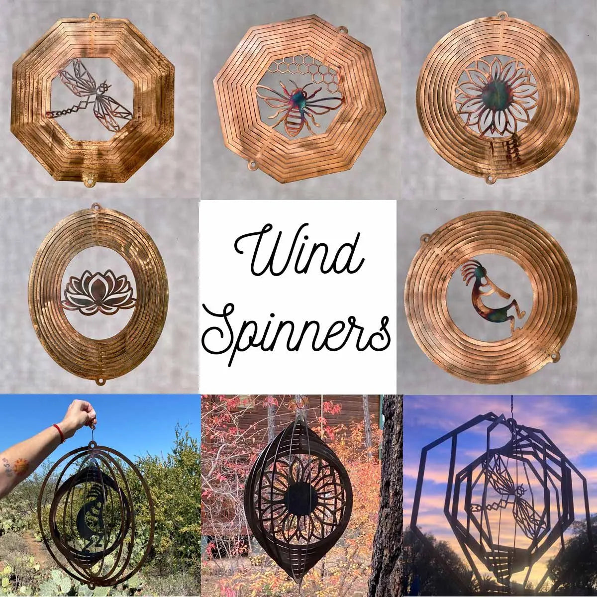 Metal Wind Spinner $50 image 1