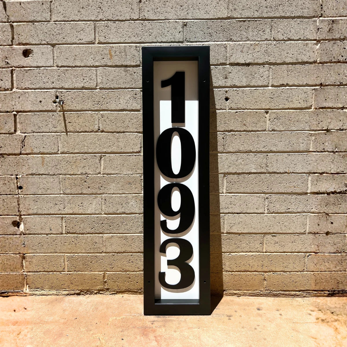 30 inch tall Address Sign