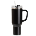Black 40 oz Tumbler with Side Handle image 7