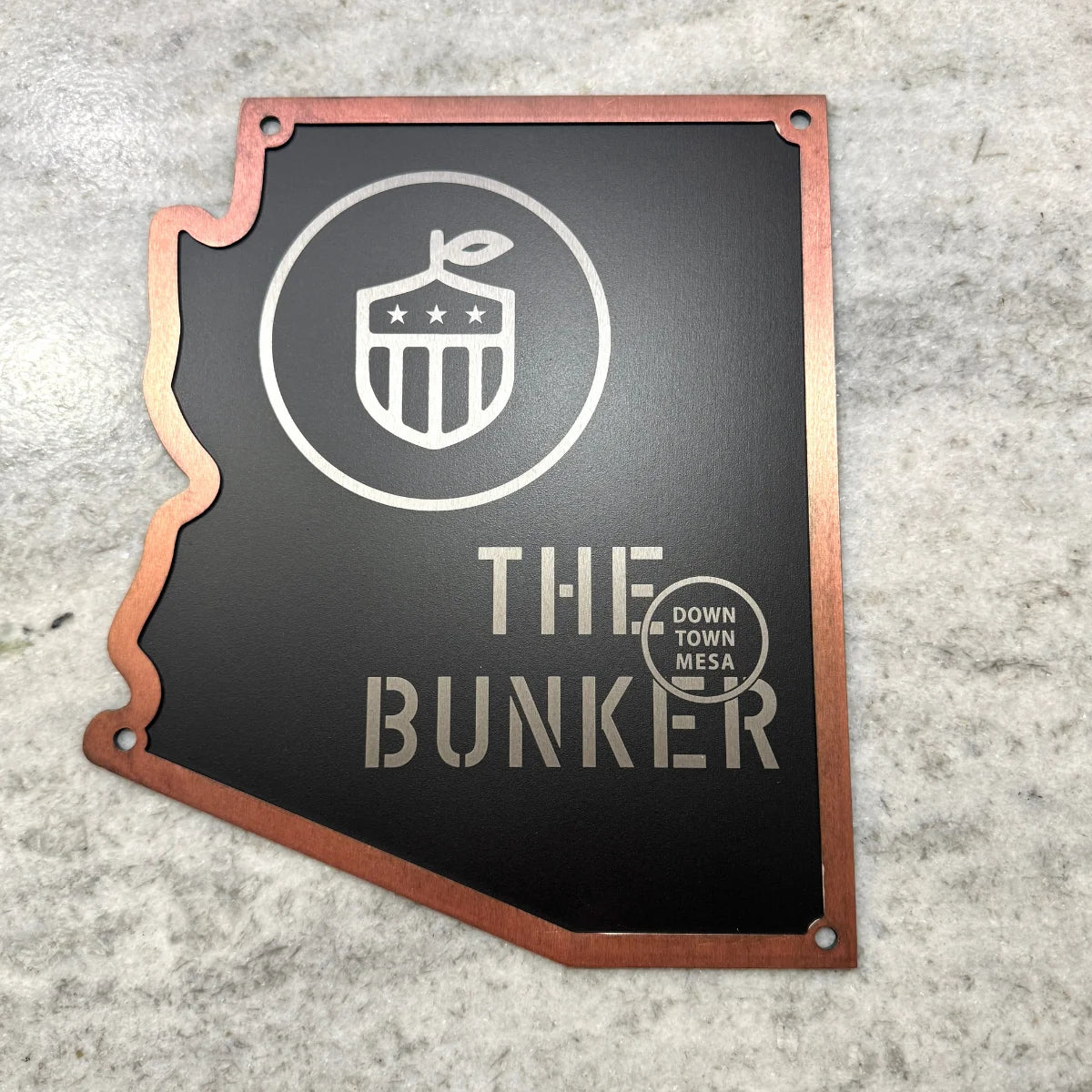 Cider Corps Bunker Sign