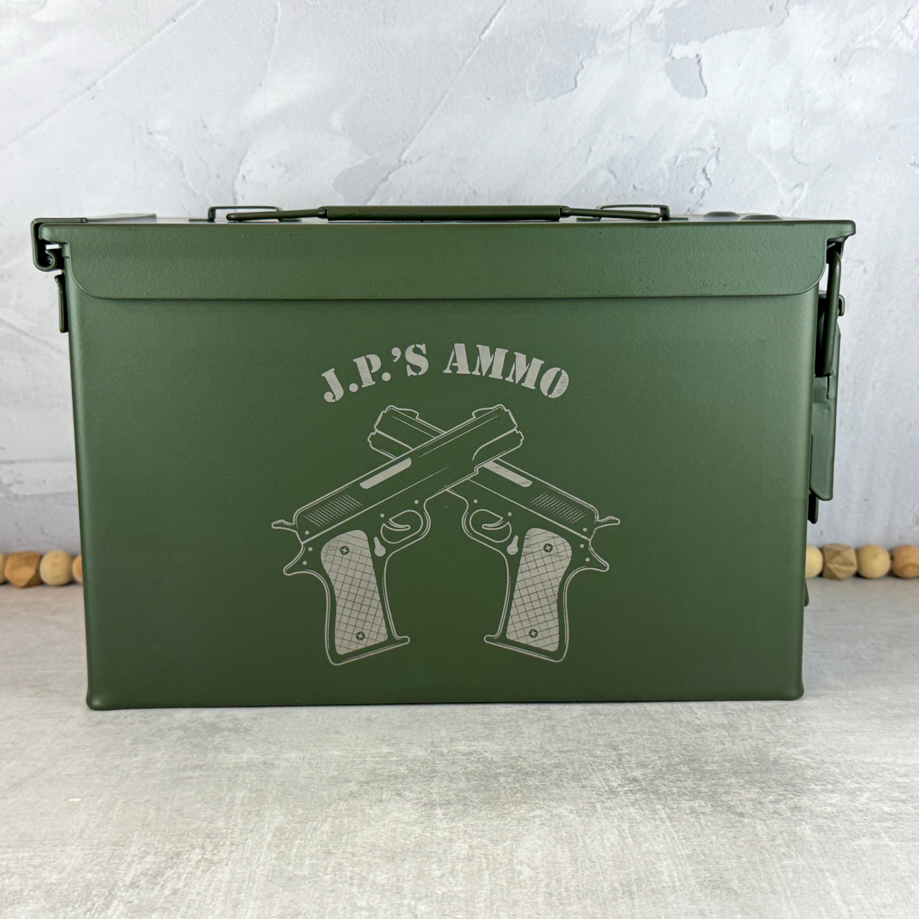 Custom Laser Engraved Ammo Cans
