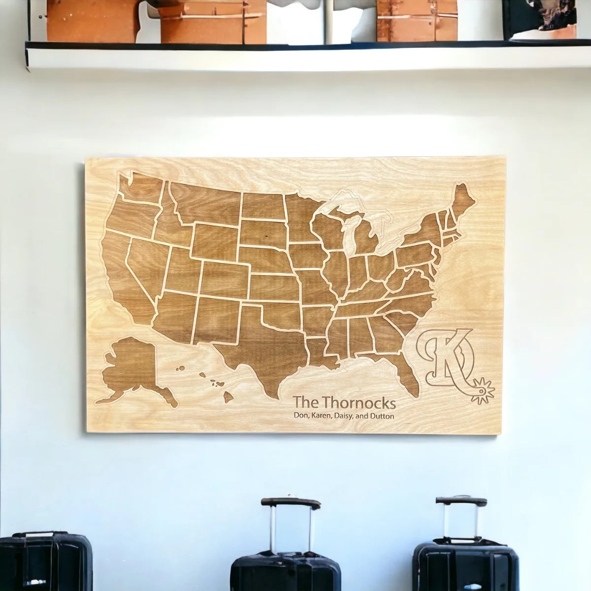 Custom US Map