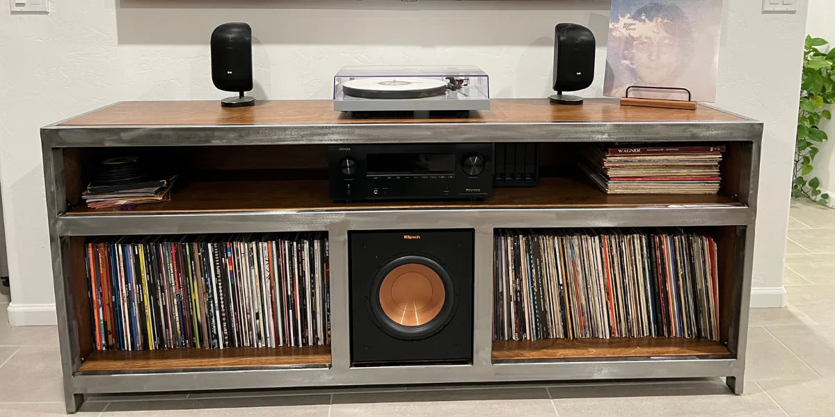 Custom Record Hutch