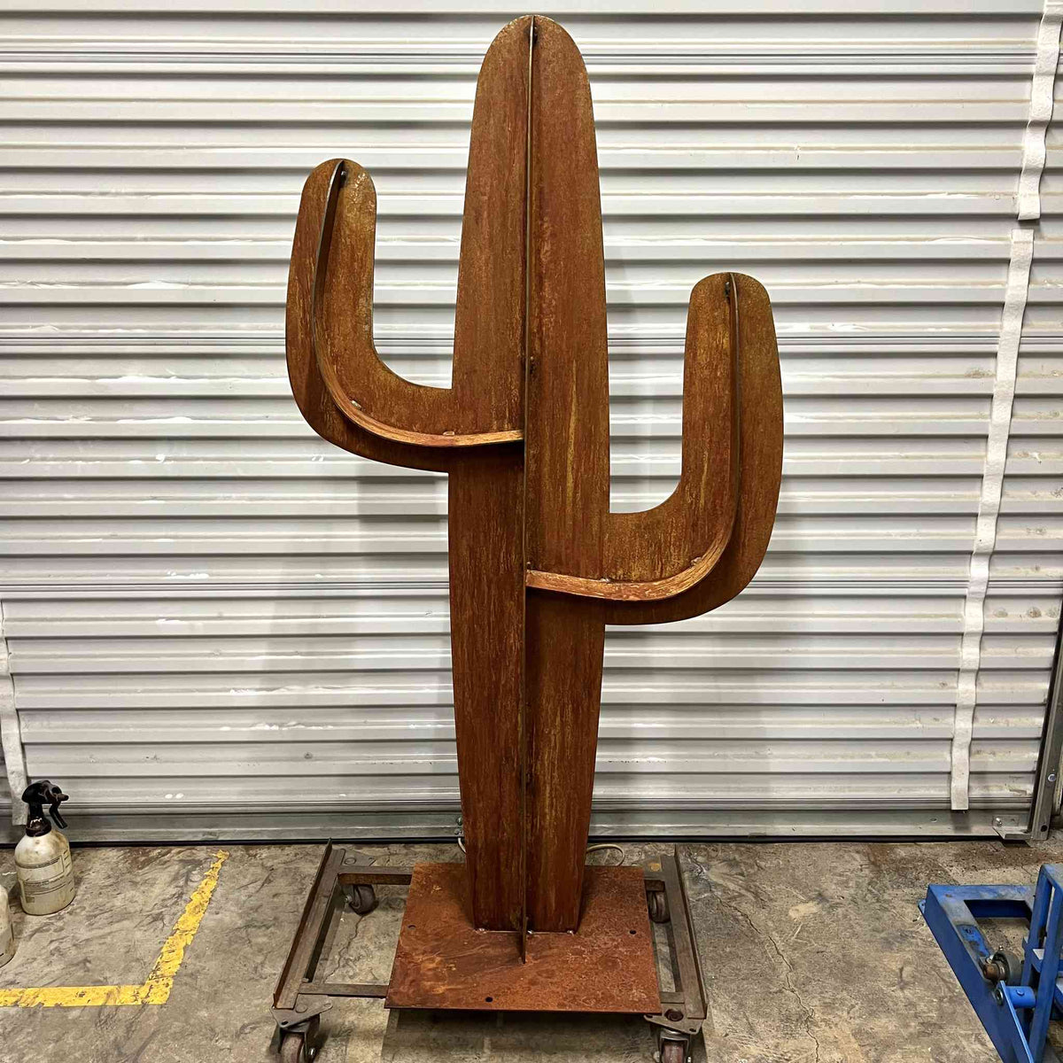 Whimsical Metal Saguaro