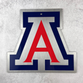U of A Block A Metal Sign