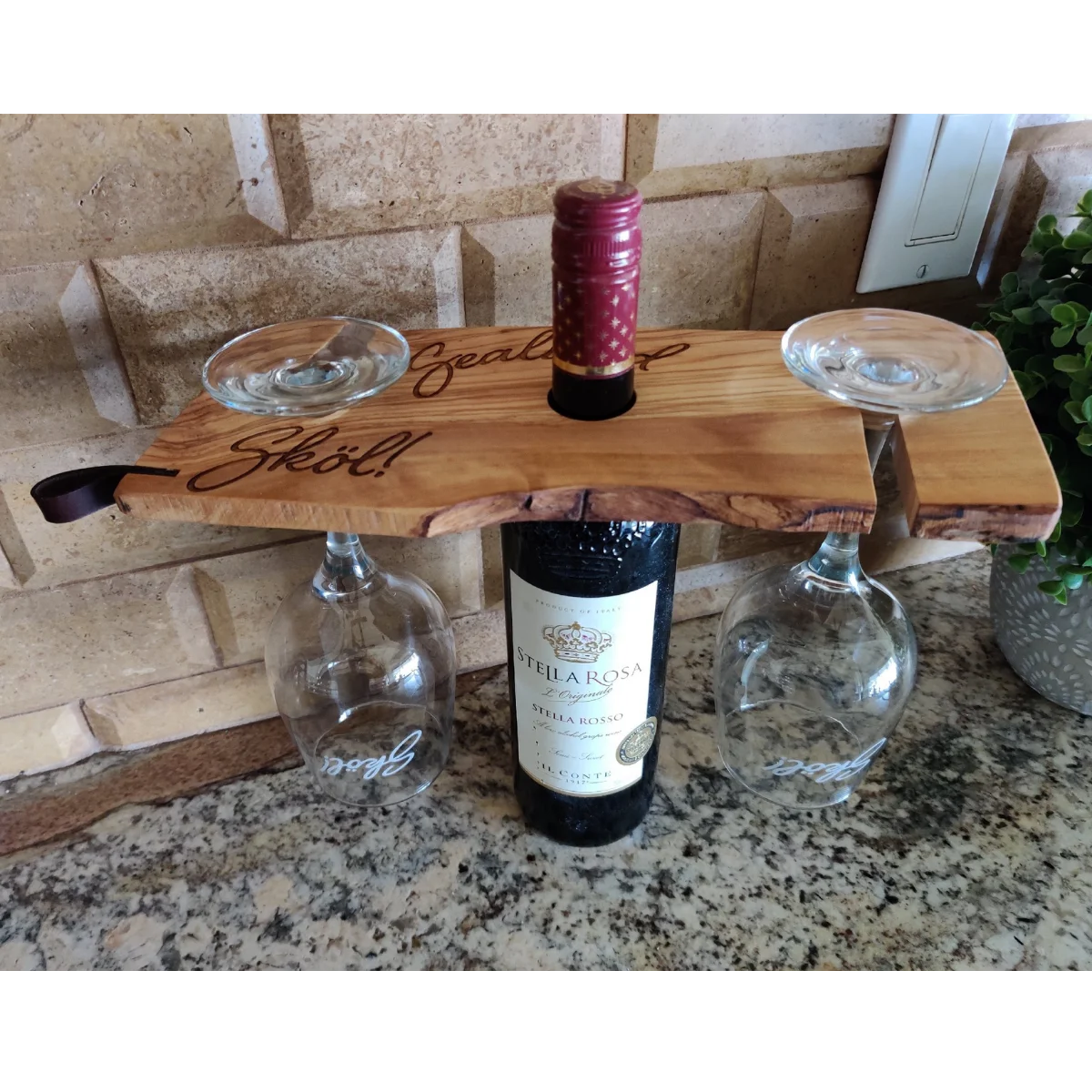 Engraved Wine Butler