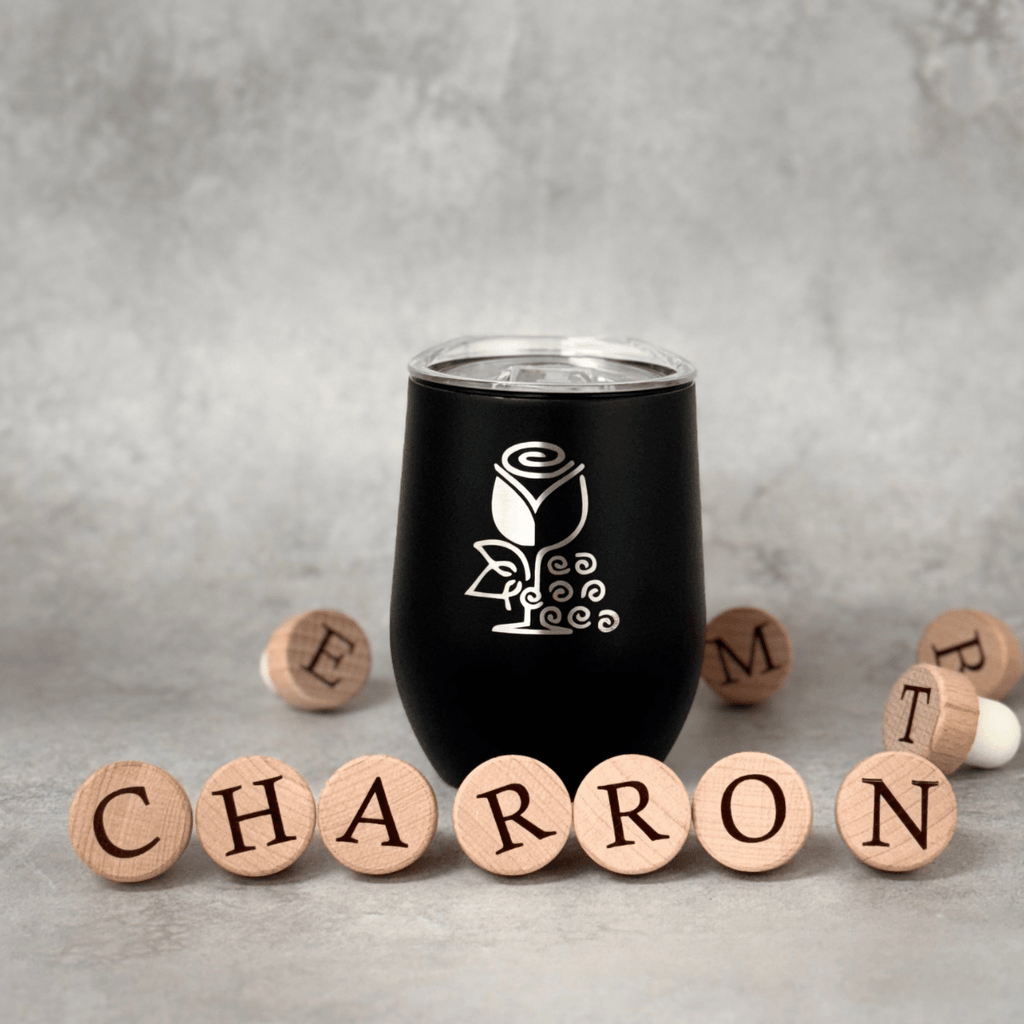 Custom Engraved 12 oz Wine Tumblers
