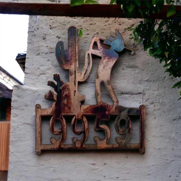 Custom Address Sign