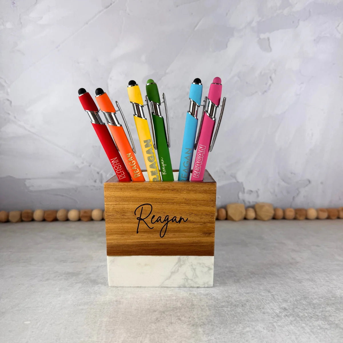 Custom Pens and Pen Holder