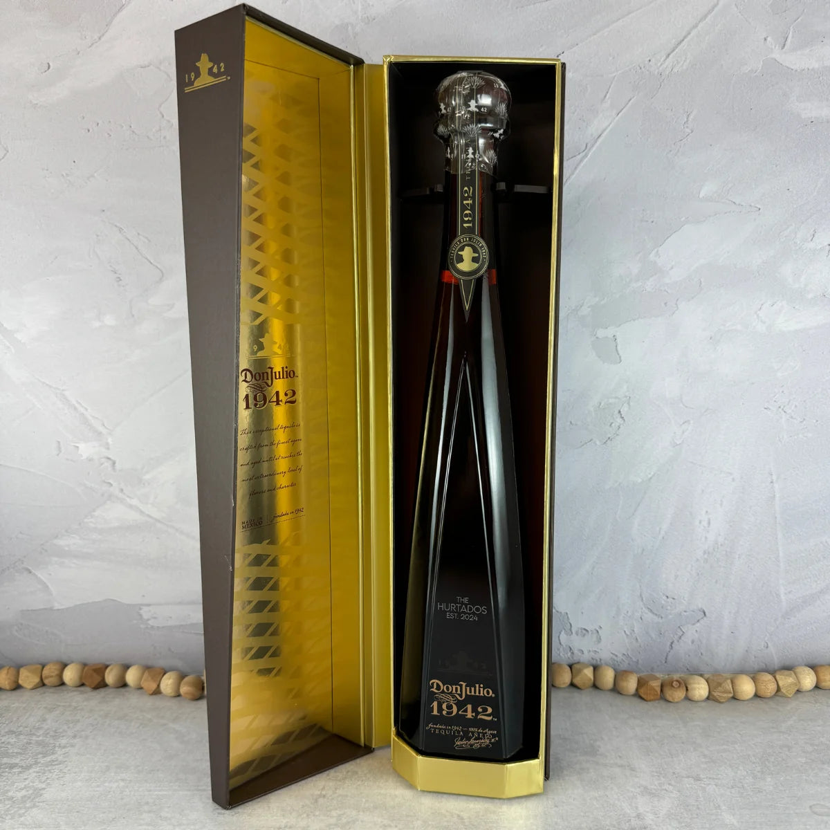 Sand Carved Tequila Bottle