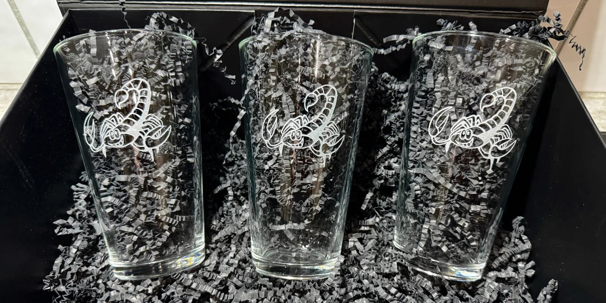 Sand Carved Glasses