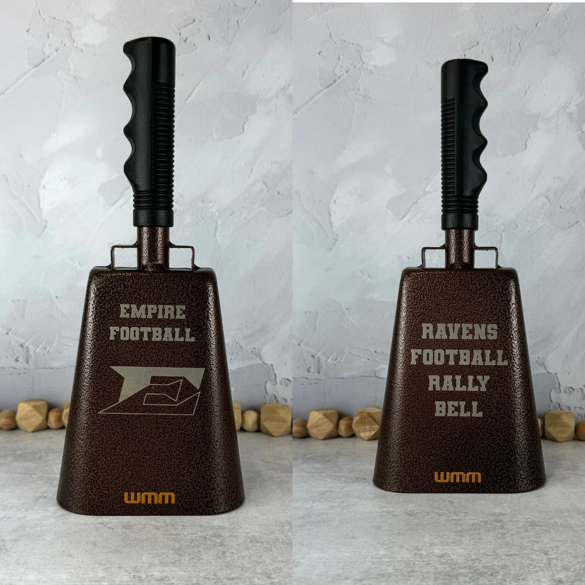Engraved High School Rally Bell