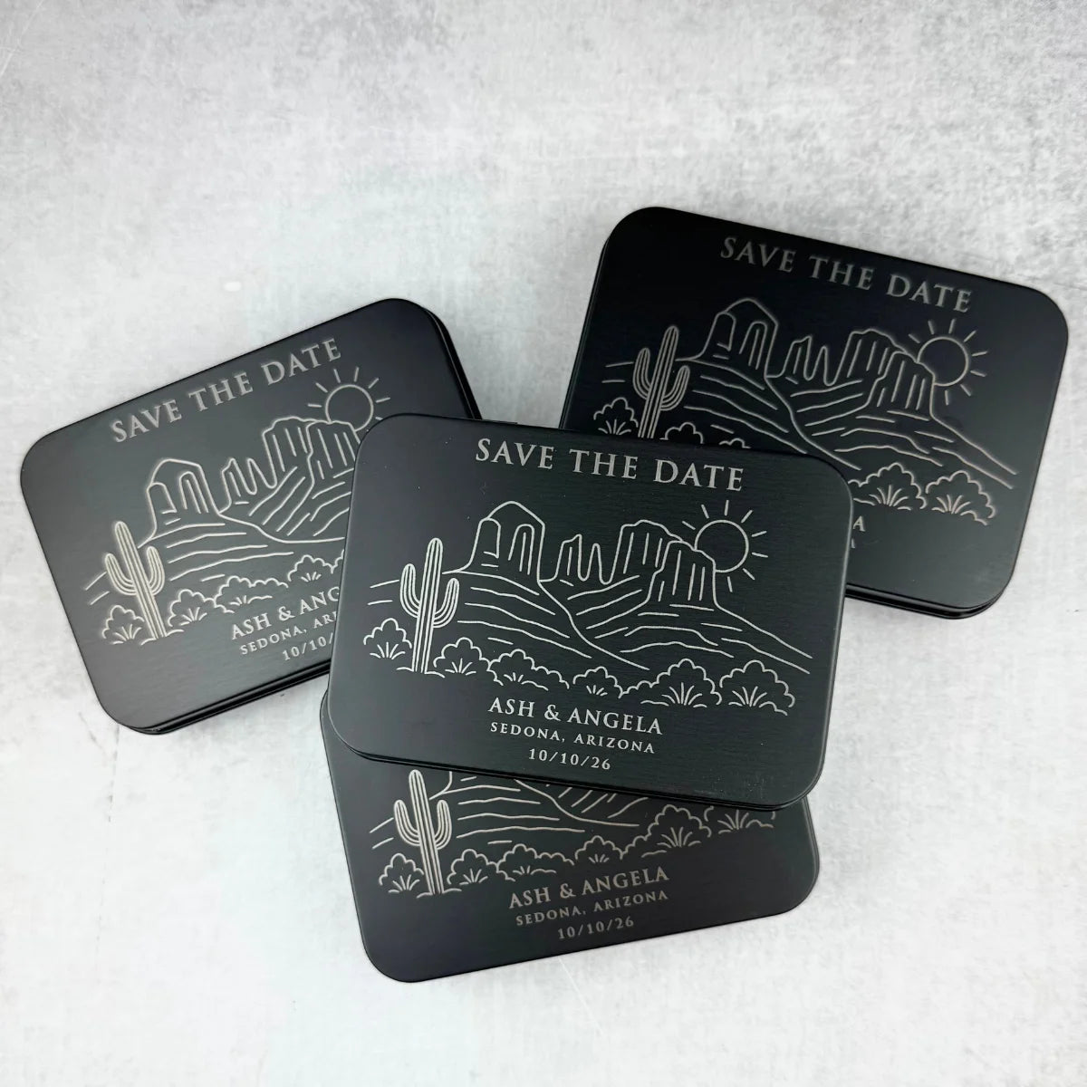 Engraved Save the Date Gifts