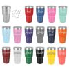 color variety options for 30 ounce laser engraved cups