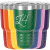color variety options for 30 ounce laser engraved cups
