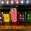 5 various engraved drinkware options - coozies and cups.