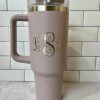 abalone stanley cup engraved with monogram